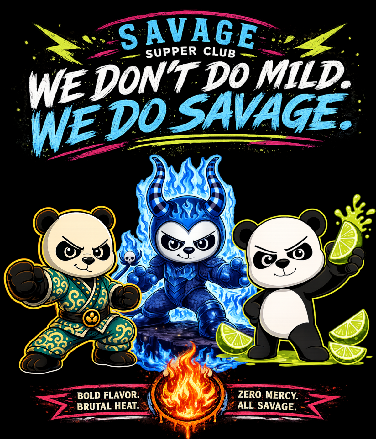 "We Don't Do Mild" Tee (Men's / Women's / Youth)