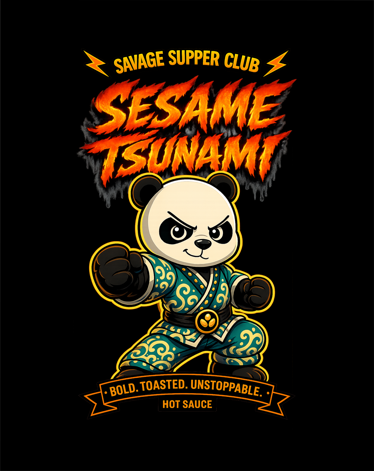 Sesame Tsunami Tee (Men's / Women's / Youth)